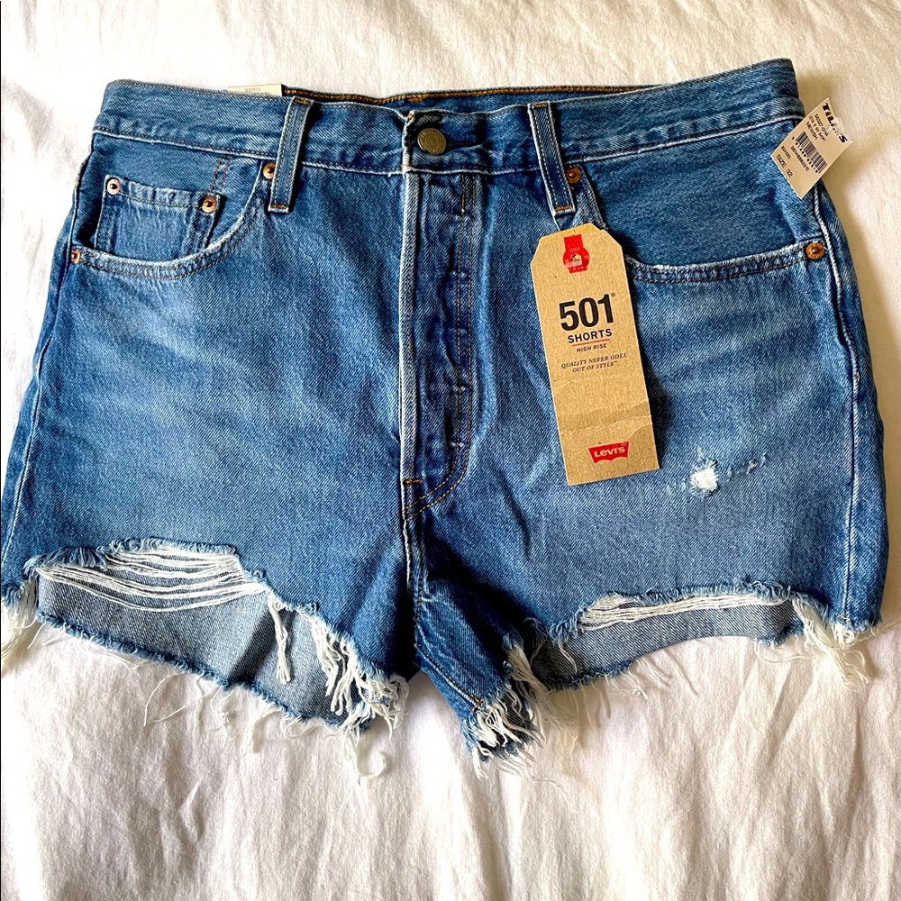 Levi 501 Denim Shorts NWT